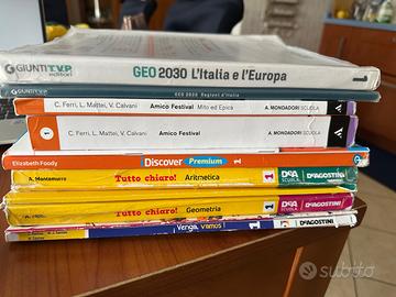 Libri 1 media Roma 5 euro l’uno