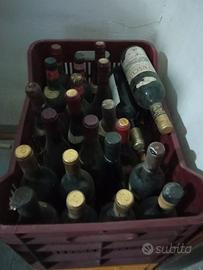 lotto di 24 bottiglie tutte di annata di seguito t
