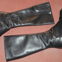 Stivali donna pelle nera n° 39