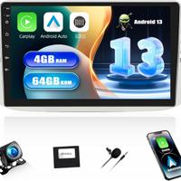 Autoradio Android Fiat 500 2007-2015 Apple Carplay