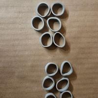 Lego 12 gomme per motore treno 12v 7865 gray