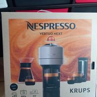 Macchina caffè Nespresso Vertuo Next Krups XN910N