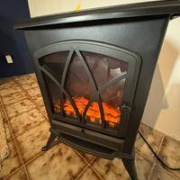 Homcom camino elettrico con effetto fiamma