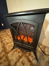 Homcom camino elettrico con effetto fiamma