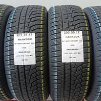 4 GOMME 205 55 17 HANKOOK RFT INV RIF3064