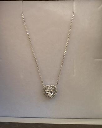 Collana in argento con cuore