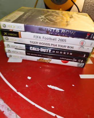 Lotto 6 Giochi Xbox 360 e Xbox 