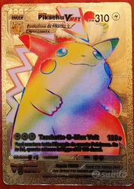 carta pokémon di pikachu vmax