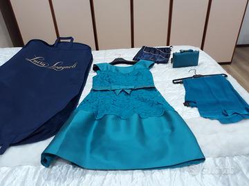 Vestito Luisa Spagnoli con accessori