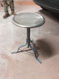 Sgabello metallo anni 50