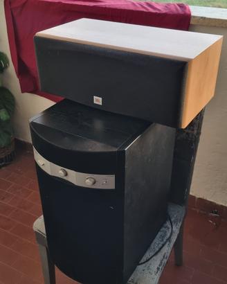 JBL + Subwoofer Pioneer – Impianto Audio