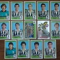 lotto di 14 figurine Panini Juventus 1984/85