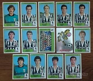 lotto di 14 figurine Panini Juventus 1984/85