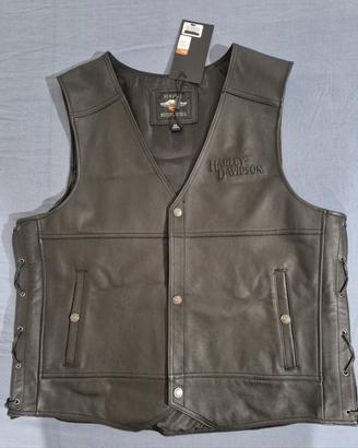 Gilet uomo pelle Harley-Davidson 
