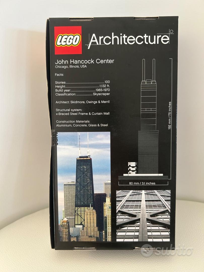 Lego 21001 John Hancock Lego LEGO ARCHITECTURE: John Hancock