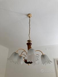 Lampadario epoca modernariato