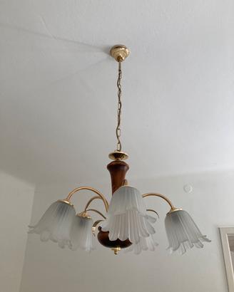 Lampadario epoca modernariato
