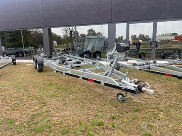 Rimorchio Nautico doppio asse ellebi LBN 7802 CF x