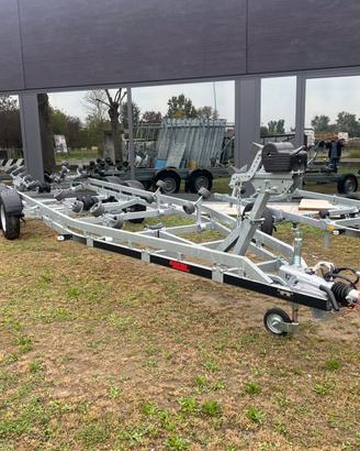 Rimorchio Nautico doppio asse ellebi LBN 7802 CF x