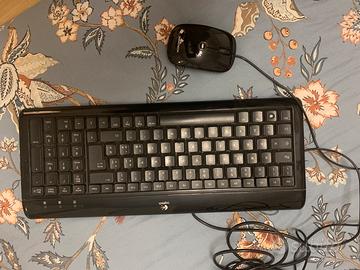 Tastiera e mouse con cavo funzionanti logitech