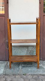 Mobiletto Vintage in Legno a 3 Ripiani