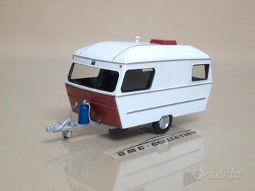 Caravan Roulotte 1980 Hongwell 1/43