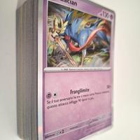 Mazzo 100+ carte Pokemon italiane tutte differenti
