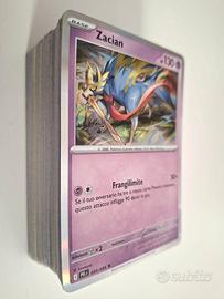 Mazzo 100+ carte Pokemon italiane tutte differenti