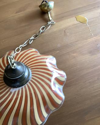 Lampadario vintage anni 70