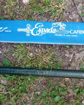 Canna da pesca sportiva in carbonio 5.80m