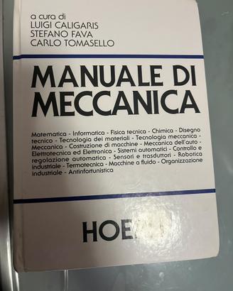 Manuale di meccanica hoepli