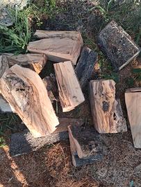 Legna di olivastro per artigianato