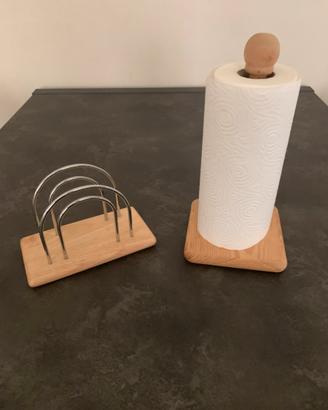Set porta tovaglioli, porta scottex