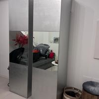 Coppia armadio colonne con specchio
