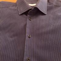 camicia blu