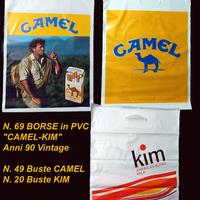 N. 69 BORSE in PVC "CAMEL e KIM" Anni 90 Vintage
