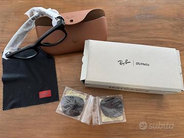 occhiali rayban per Meta
