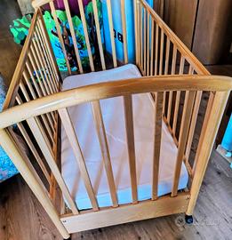 lettino neonato bambino Pali e materasso ikea 