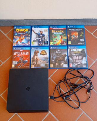 PS 4 console e videogiochi