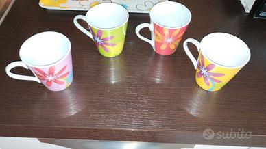 Set doppio tazzine caffè Tazze colazione Tognana 