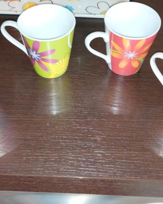 Set doppio tazzine caffè Tazze colazione Tognana 