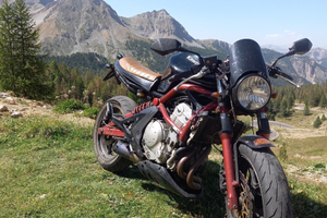 Kawasaki ER-6n Café racer divertentissima