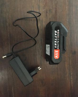 Batteria e caricabatteria