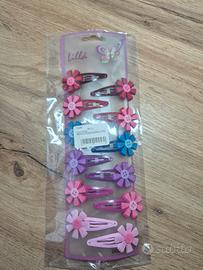 Ferma capelli fiori picoli