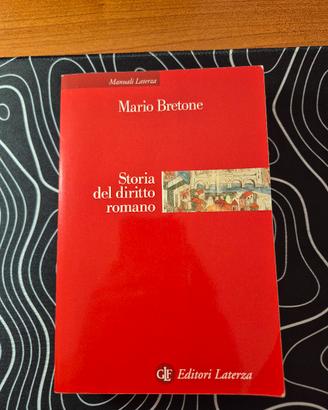 Storia del diritto romano Mario Bretone