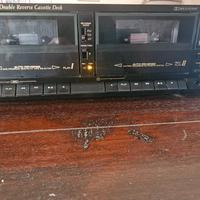 Teac Doppia Piastra Registrazione Cassette