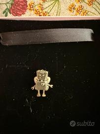 Pandora Charm girl robot