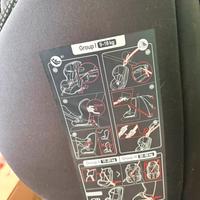 Seggiolino auto gruppo 1/2/3