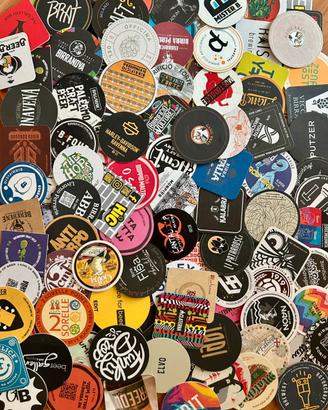 200 Sottobicchieri birra italiani tutti diversi