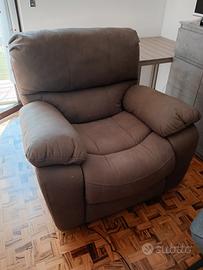 poltrona relax elettrica 